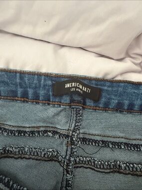 American Bazi Women's Medium Blue Skinny Jeans